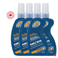 SPF 30 Mango KINeSYS Spray Sunscreen 120ml - 4 Pack Value Bundle