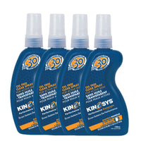 SPF 30 Mango KINeSYS Spray Sunscreen 120ml - 4 Pack Value Bundle