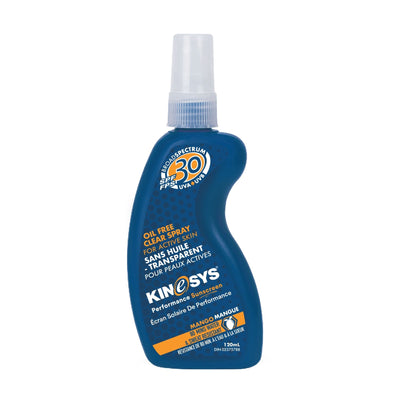 SPF 30 Mango KINeSYS Spray Sunscreen 120ml