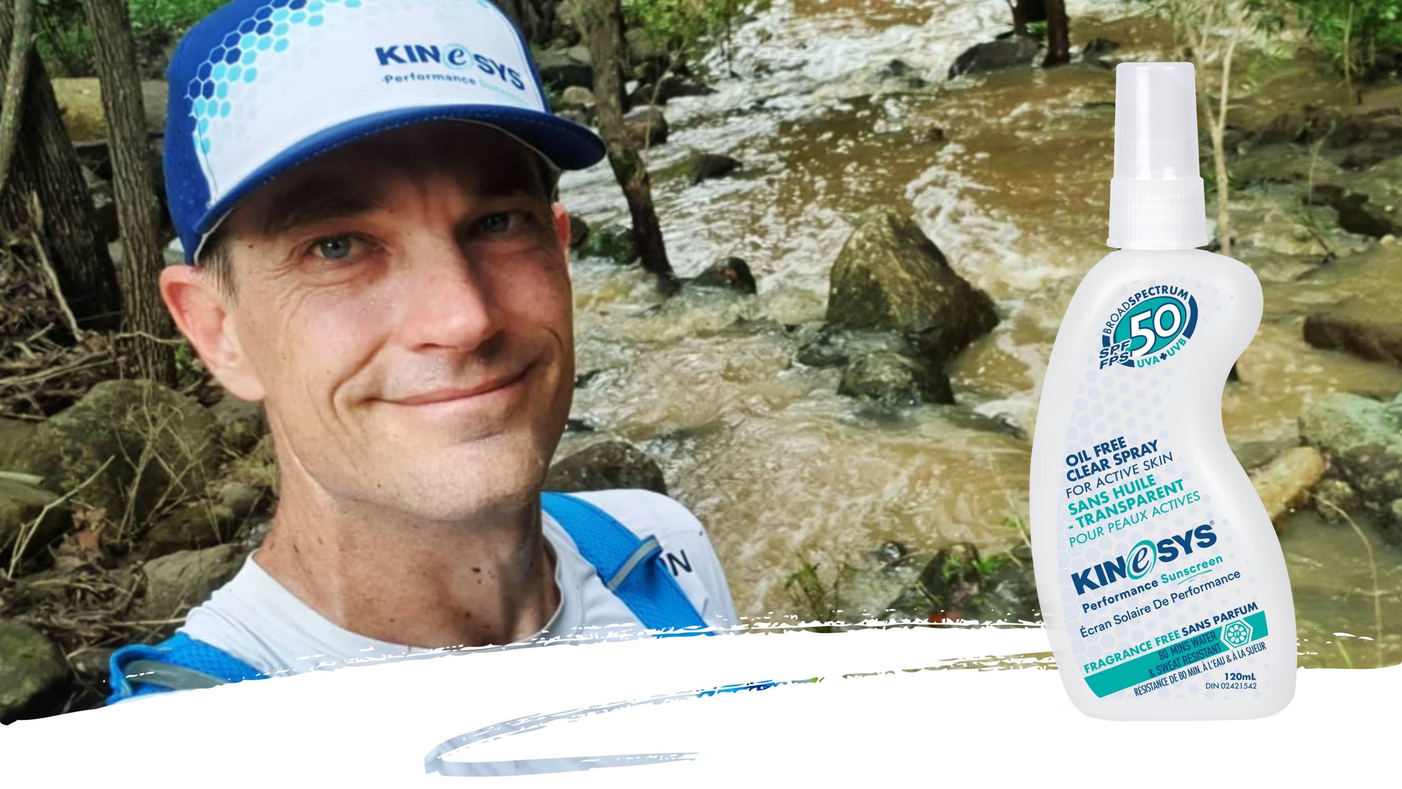 Runner’s World 2022 Editors' Choice Sweat Resistant Sunscreen KINeSYS