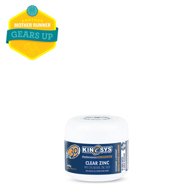 SPF 30 KINeSYS Natural Clear Zinc