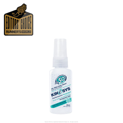 SPF 50 Fragrance Free KINeSYS Spray Sunscreen 30ml